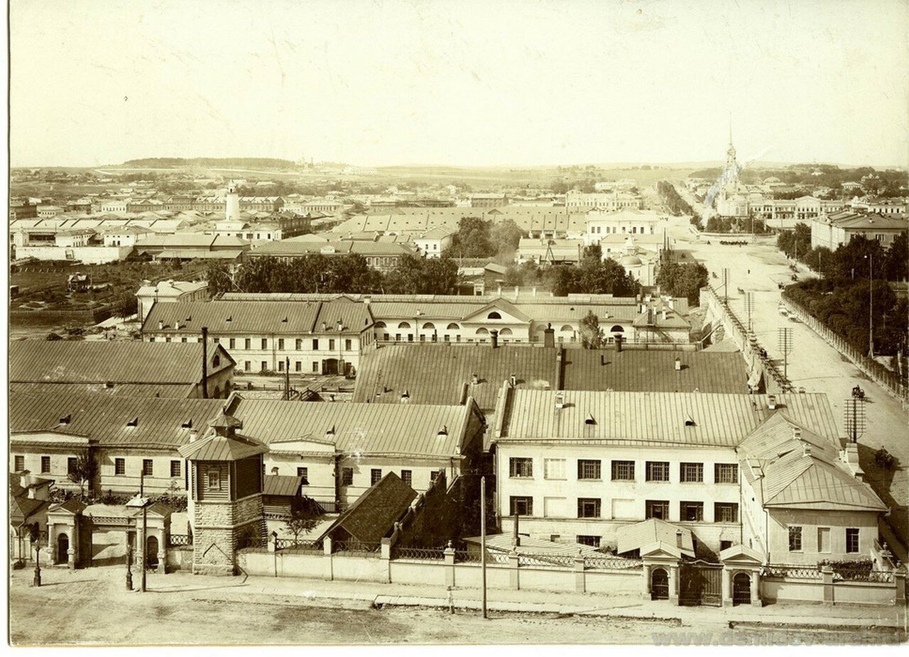 Императорская гранильная фабрика, мастерские Пермской ж. д., Главный проспект. 1898, Екатеринбург (Ekaterinburg)